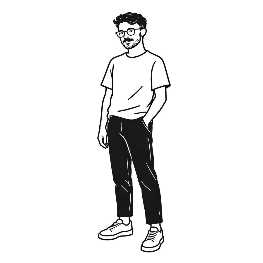 Doron standing